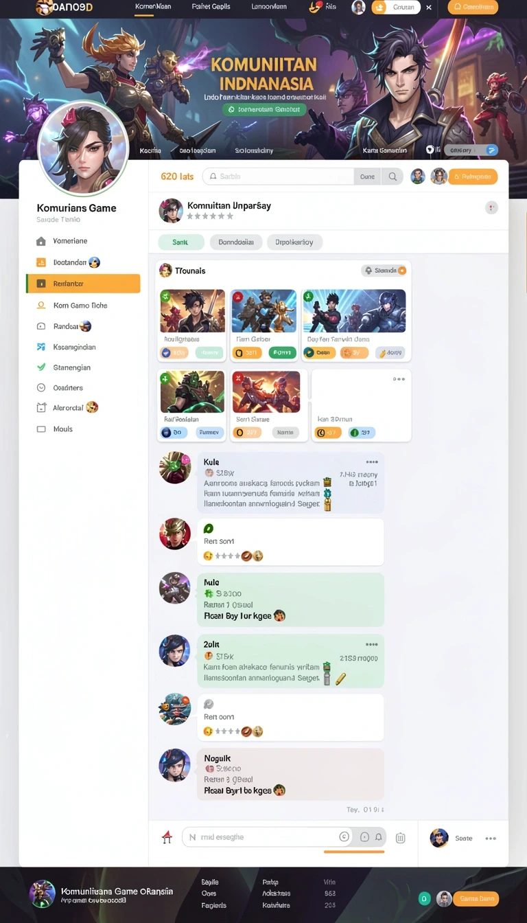 Galeri pratinjau visual wnitogel build APK resmi terbaru